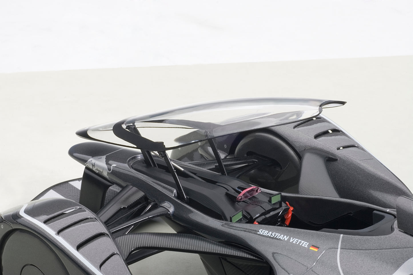 1:18 | Red Bull X2014 Fan Car | Dark Silver Metallic | 18116