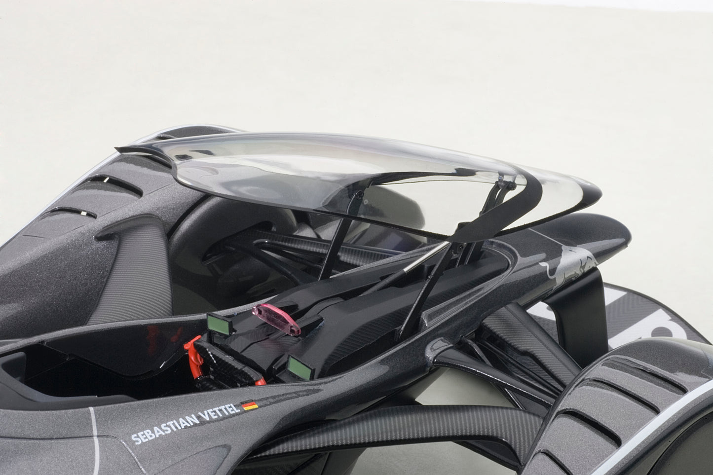 1:18 | Red Bull X2014 Fan Car | Dark Silver Metallic | 18116