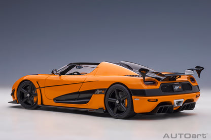 1:18 | Koenigsegg Agera RS | Cone Orange/Carbon Black/Black Accents | 79023