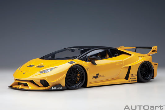 1:18 | Liberty Walk LB Silhouette Works Huracan GT | Metallic Yellow | 79127