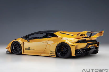 1:18 | Liberty Walk LB Silhouette Works Huracan GT | Metallic Yellow | 79127