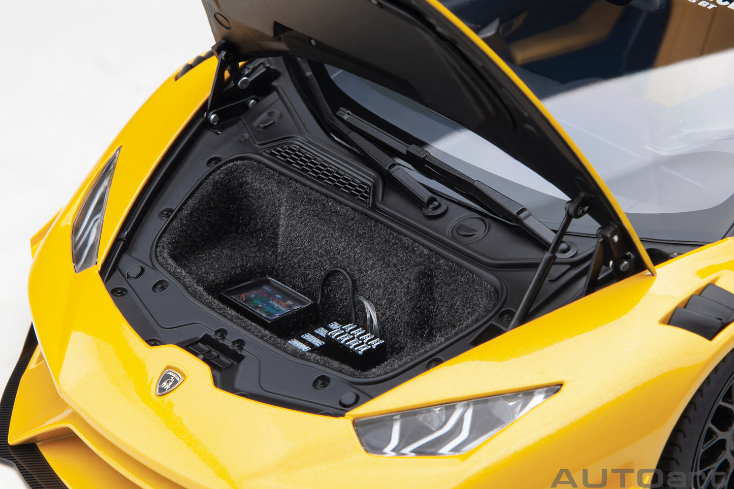 1:18 | Liberty Walk LB Silhouette Works Huracan GT | Metallic Yellow | 79127