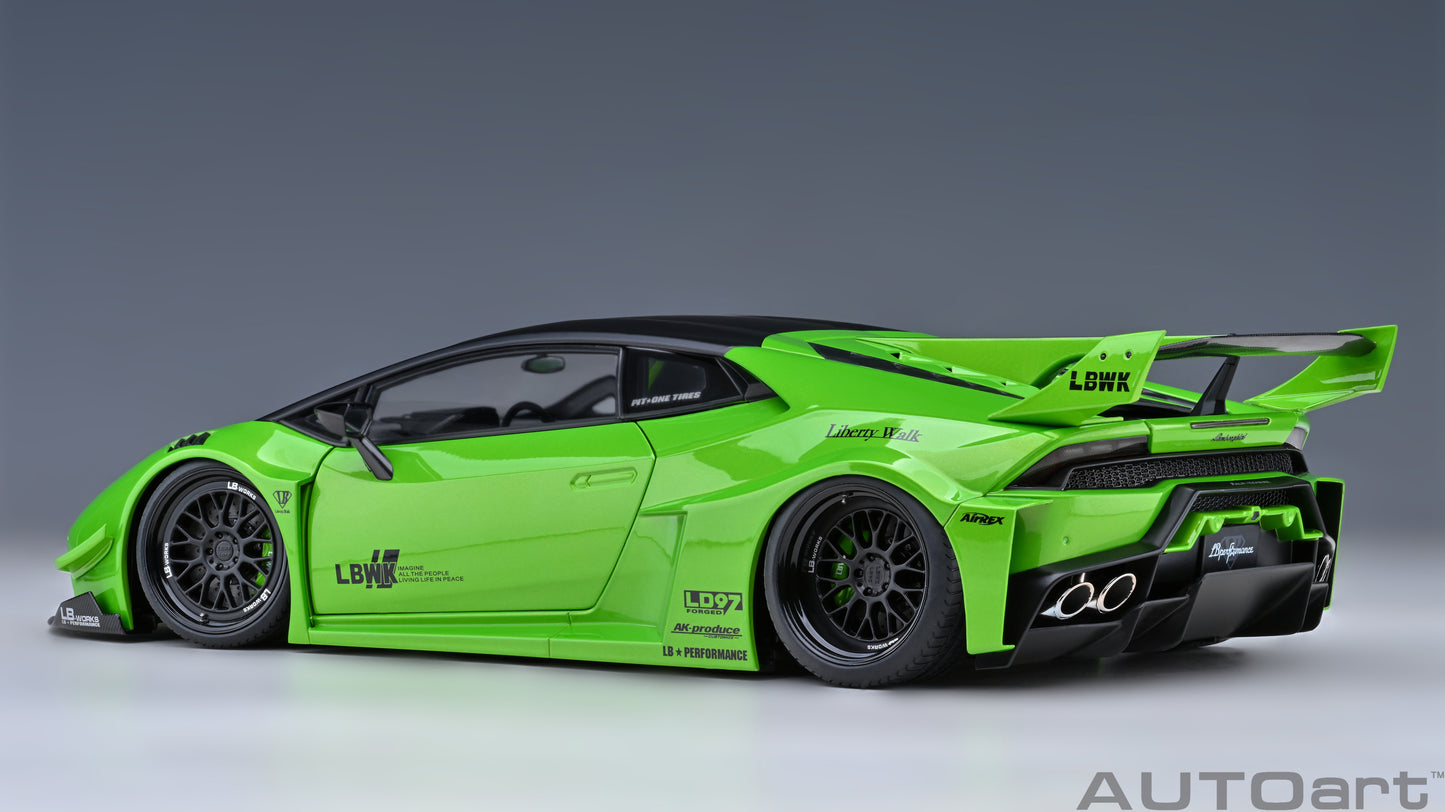1:18 | Liberty Walk LB Silhouette Works Huracan GT | Pearl Green | 79128