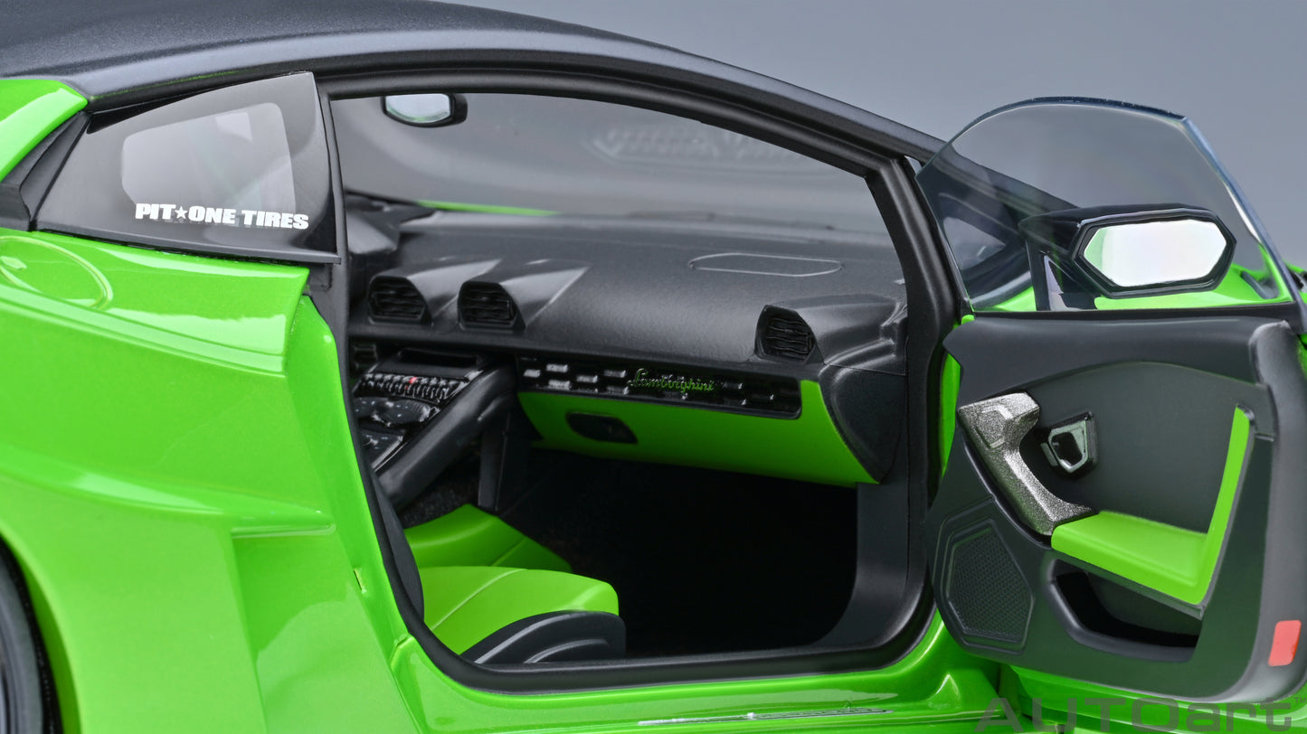 1:18 | Liberty Walk LB Silhouette Works Huracan GT | Pearl Green | 79128