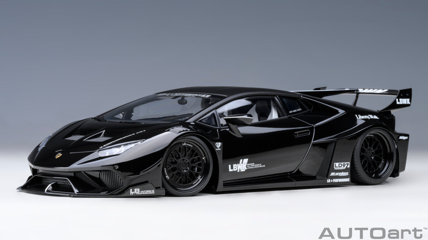 1:18 | Liberty Walk LB Silhouette Works Huracan GT | Black | 79129